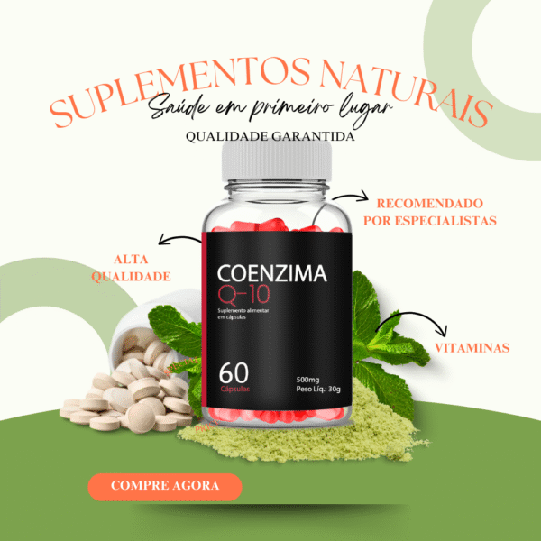 Coenzima Q-10 - Psi Nutra - 60 Cápsulas - Imagem 3