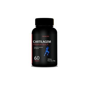 Cartilagem Premium Black - Psi Nutra - Colageno Tipo 2 - 60 Cápsulas