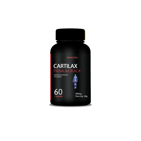 Cartilax Premum Black Colageno Tipo Ii Psi Nutra 60 Cápsulas