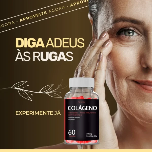 Colágeno Hidrolisado + Ácido Hialurônico - Psi Nutra - 60 Cápsulas - Imagem 4