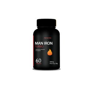 Man Iron Turbo Psi Nutra Estimulante, Virilidade 60 Capsulas