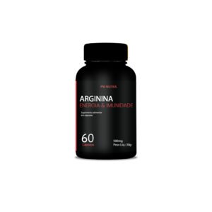 Arginina em cápsulas - Mais Energia e Maior Imunidade - 60 Cápsulas