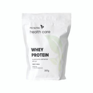 Whey Protein Vanilla Health Care Pounch Refill 297g Suplemento Alimentar em Pó